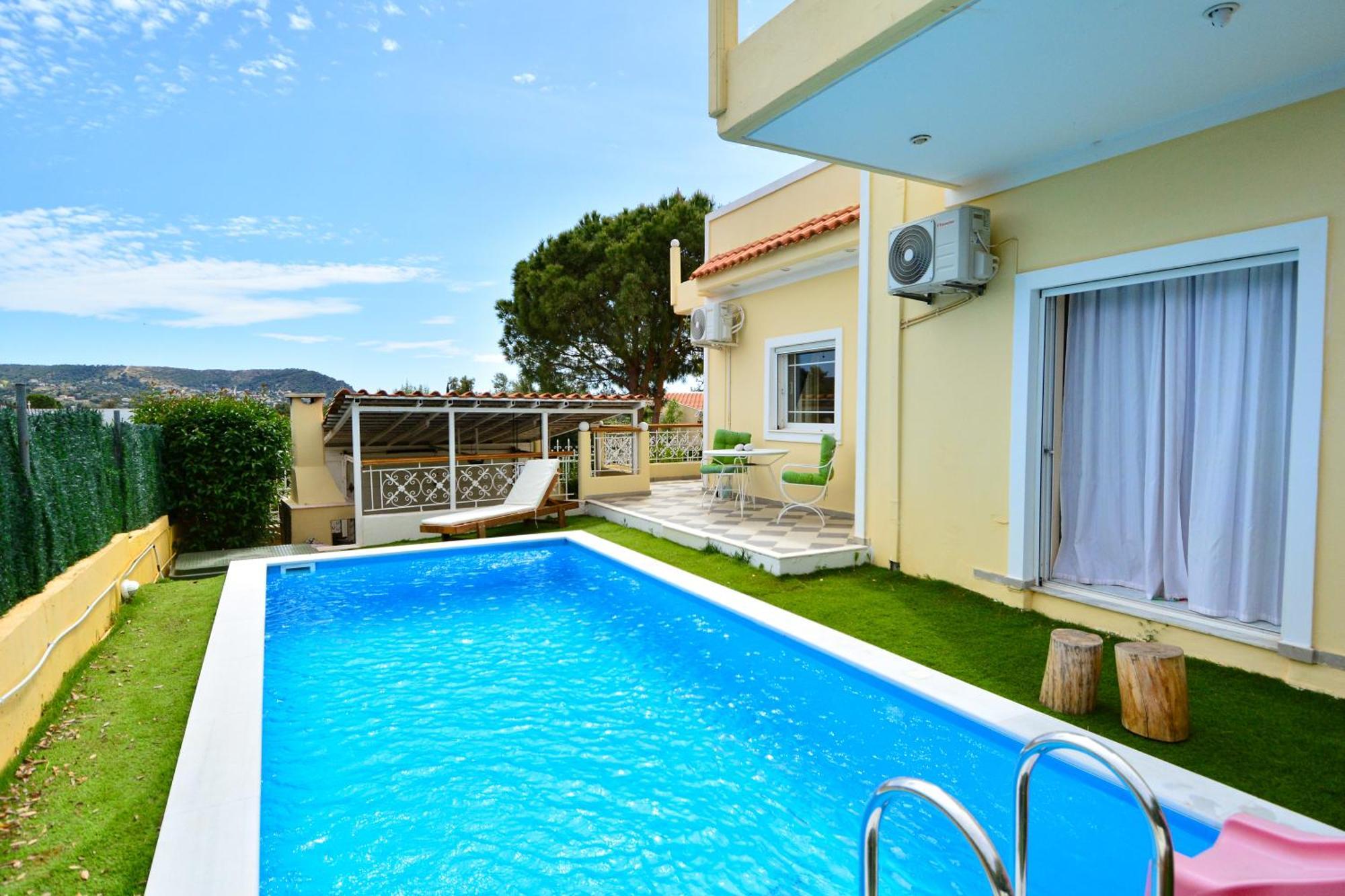 Villa Filoxenia All Seasons, Near Airport, Sea, Athens Agia Marina  Bagian luar foto